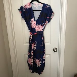 NWOT Floral Midi Dress